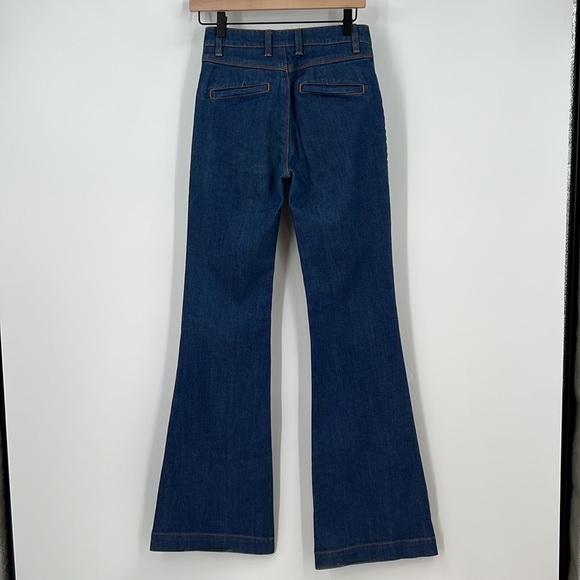 Land of Distraction Bruce High Rise Flare Bottom Retro Jeans - Picture 4 of 16